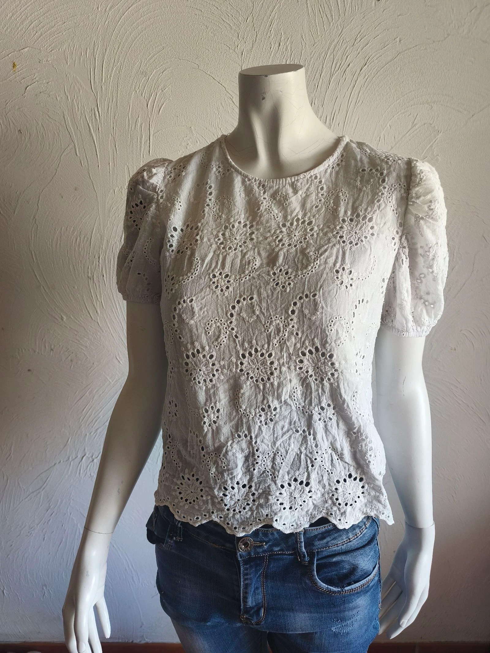 Blouse brodée 